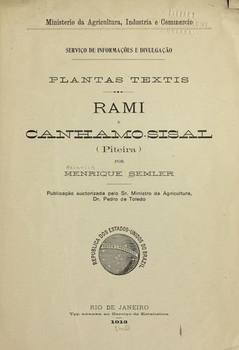 Cover for Plantas textis