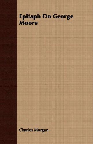 Cover for Epitaph On George Moore