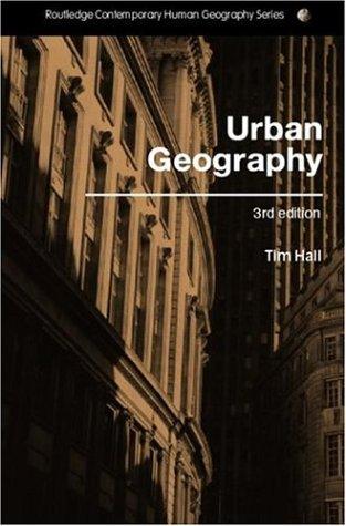 Cover for Urban geography