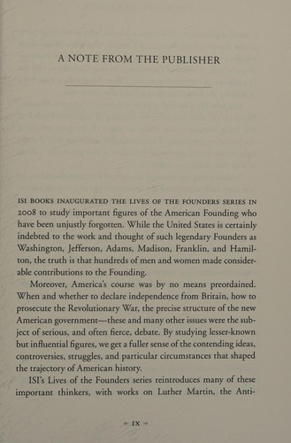 Cover for America's forgotten founders