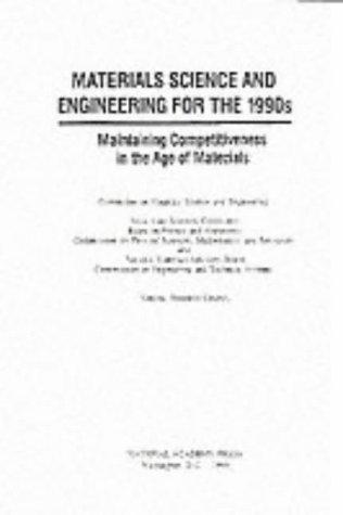 Cover for Materials Science and Engineering for the 1990s
