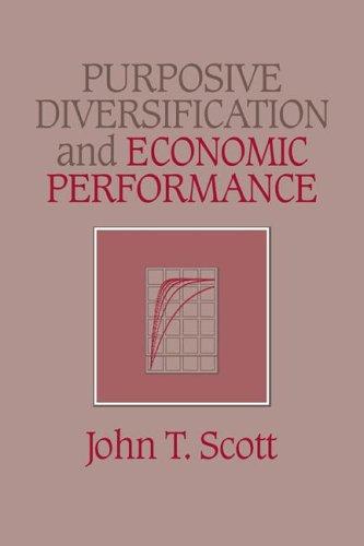 Cover for Purposive Diversification and Economic Performance