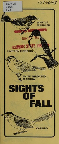 Cover for Sights of fall