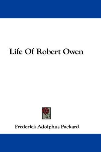 Cover for Life Of Robert Owen