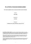 Cover for Planning for householders