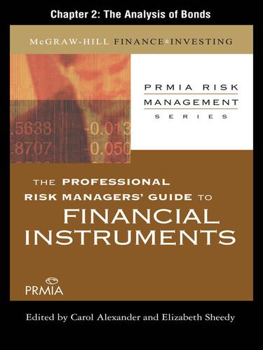 Cover for The Analysis of Bonds