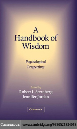 Cover for A handbook of wisdom