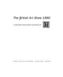 Cover for The British art show 1990
