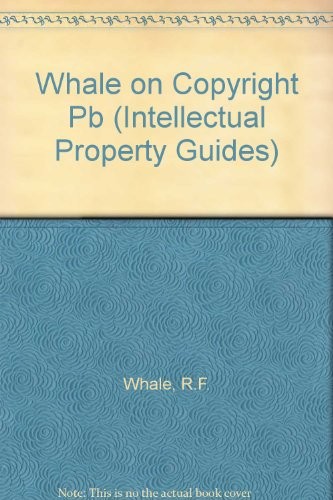 Cover for Whale on copyright