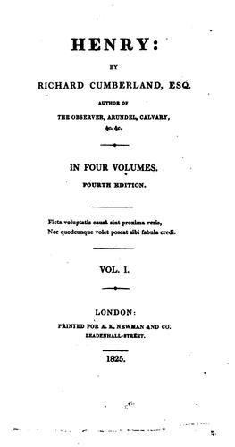 Cover for Henry