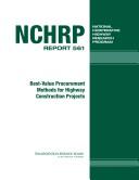 Cover for Best-value procurement methods for highway construction projects