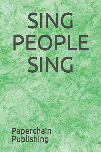 Cover for SING PEOPLE SING