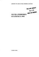 Cover for Sea Fisheries Statistical Tables