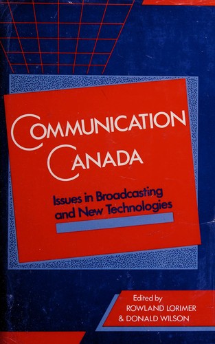 Cover for Communication Canada