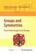 Cover for Groups and Symmetries