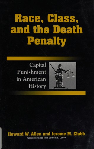Cover for Race, class, and the death penalty