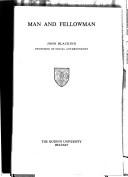 Cover for Man and fellowman