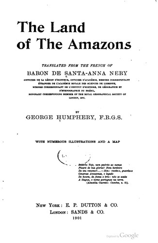 Cover for The land of the Amazons