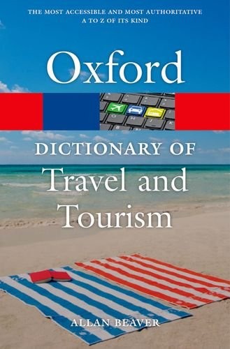 Cover for Dictionary of Tourism and Travel