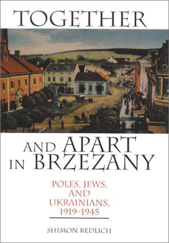 Cover for Together and apart in Brzezany