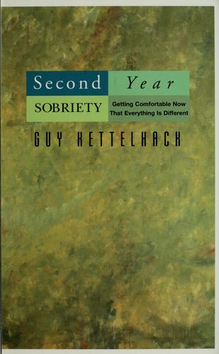 Cover for Second-year sobriety