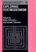 Cover for Exploring Postmodernism (Utrecht Publications in General and Comparative Literature, Vol 23)