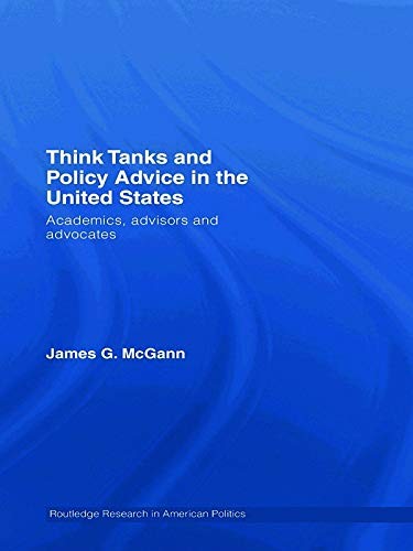 Cover for Think Tanks and Policy Advice in the US