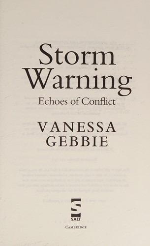 Cover for Storm warning