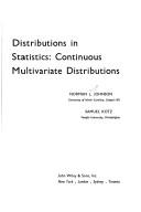 Cover for Distributions in Statistics
