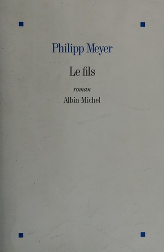 Cover for Le fils
