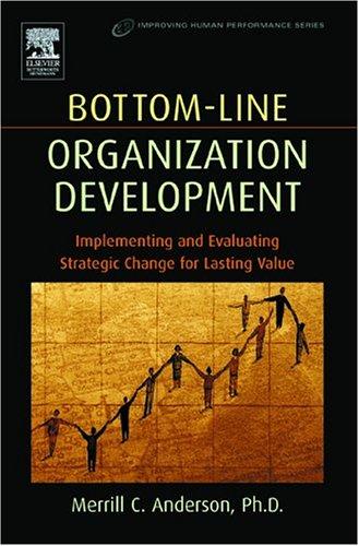 Cover for Bottom-line organization development