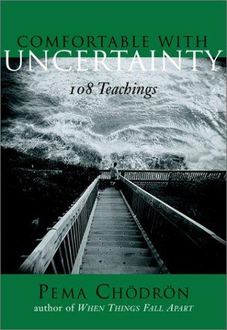 Cover for Comfortable with uncertainty