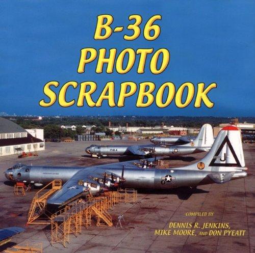 Cover for B-36 photo scrapbook