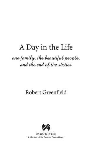 Cover for A day in the life