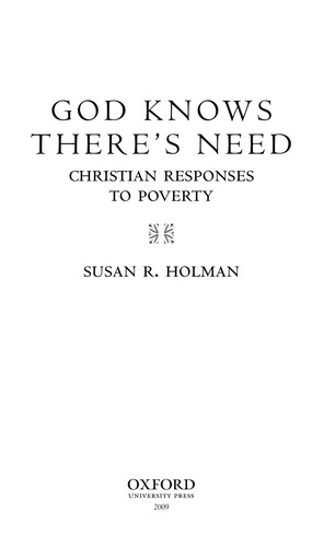 Cover for God knows there's need