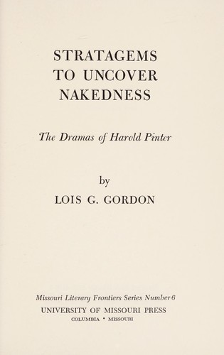 Cover for Stratagems to uncover nakedness
