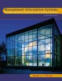 Cover for Management Information Systems