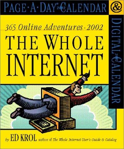 Cover for Whole Internet Page-A-Day Calendar 2002
