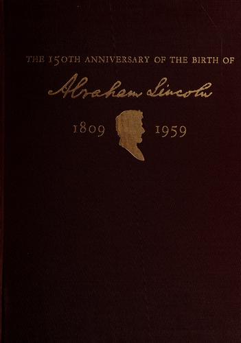 Cover for Abraham Lincoln Commemoration Ceremony
