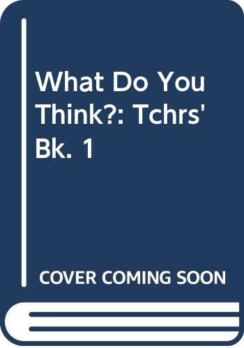Cover for What Do You Think?