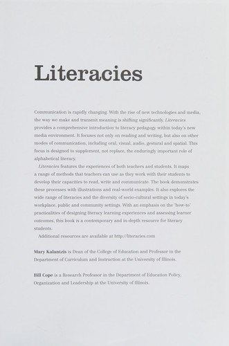 Cover for Literacies