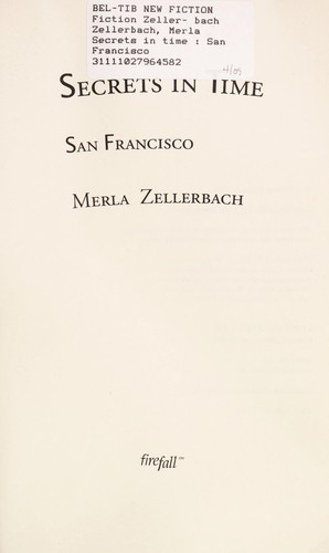Cover for Secrets in time