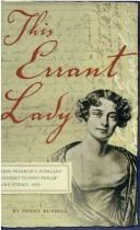 Cover for This errant lady