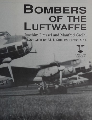 Cover for Bombers of the Luftwaffe