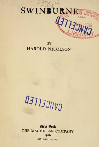 Cover for Swinburne