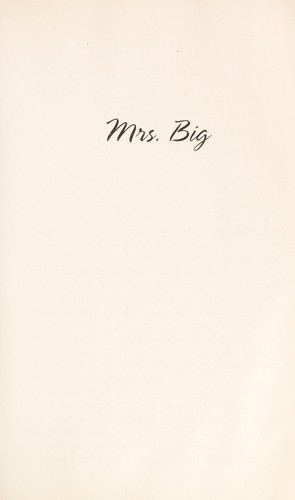 Cover for Mrs. Big