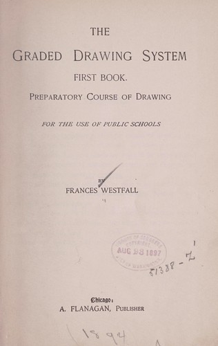 Cover for The graded drawing system, first book
