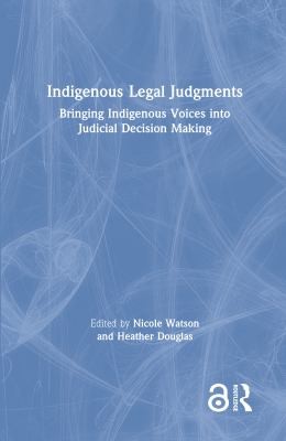 Cover for Indigenous Legal Judgments