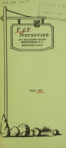 Cover for Fall 1953