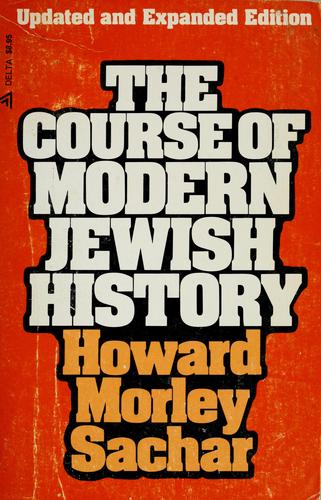 Cover for The course of modern Jewish history